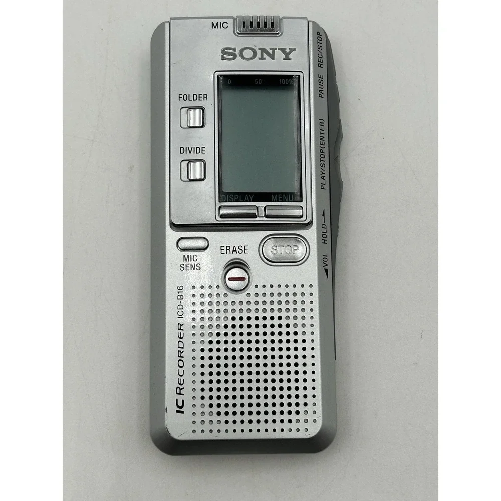 Sony Handheld Digital Voice IC Recorder ICD-B16 16MB 8HRS